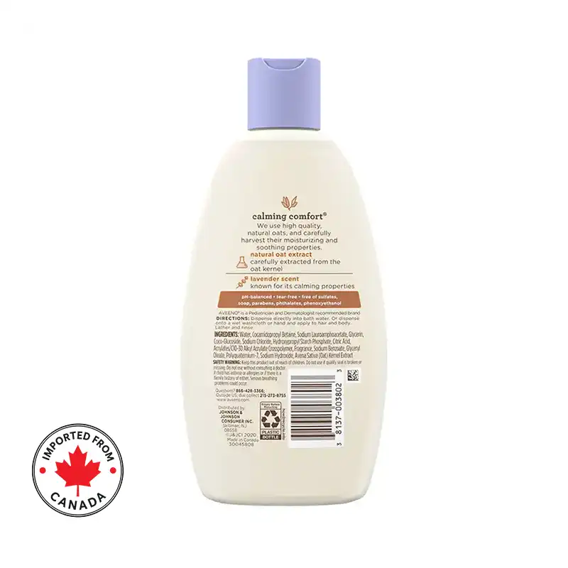Aveeno Baby Calming Comfort Bath 236ml 2