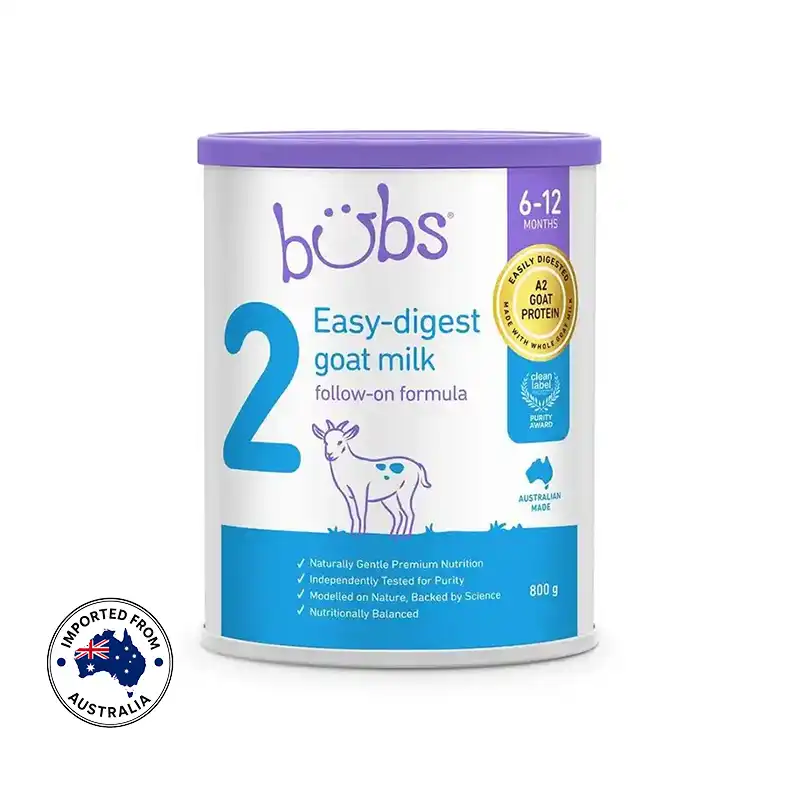 Bubs Easy Digest Goat Milk Powder (6 to 12 months) 800g
