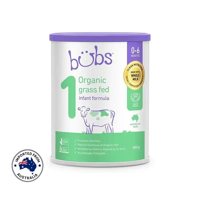 Bubs Organic Grass Fed Infant Formula Stage 1