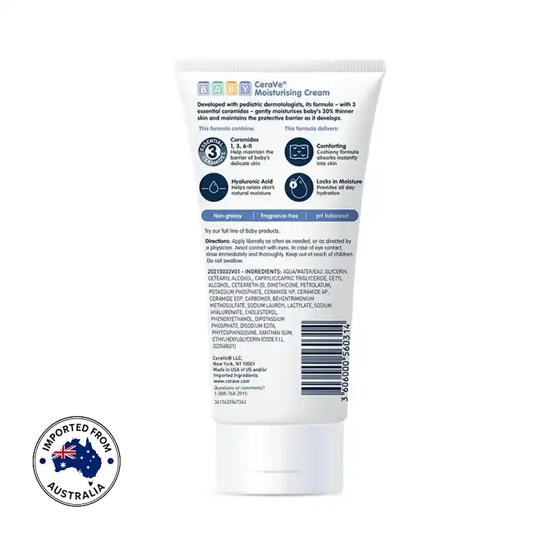 CeraVe Baby Moisturising Cream 142g 2