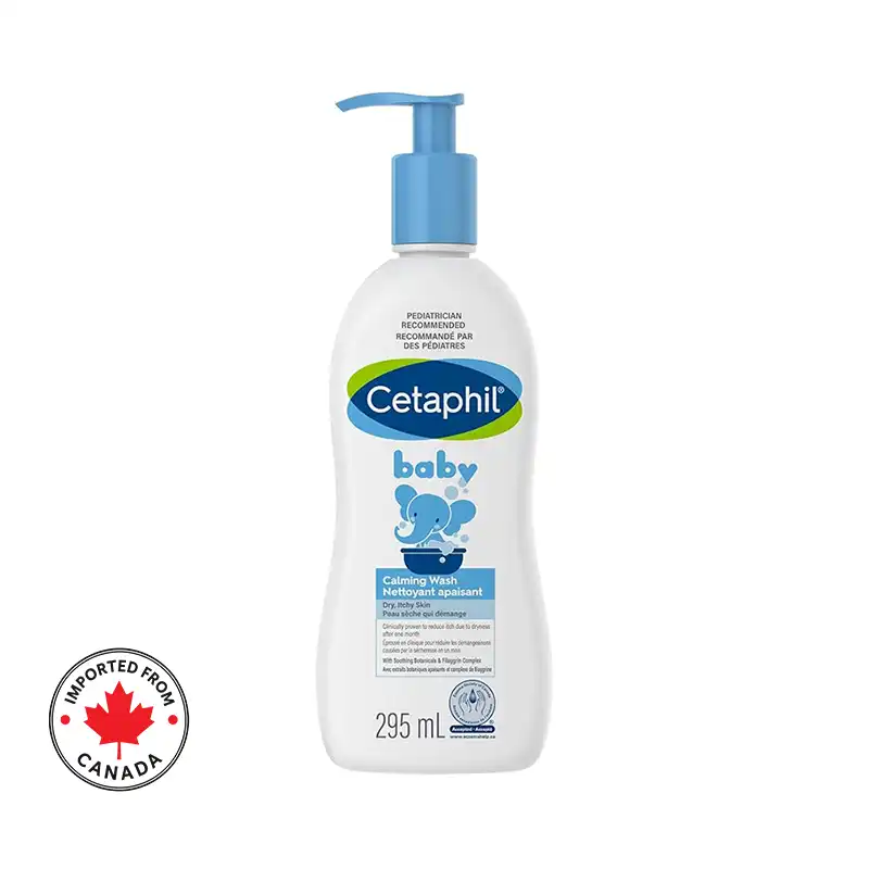 Cetaphil Baby Calming Wash For Baby’s Dry, Itchy, Sensitive Skin 295ml 6