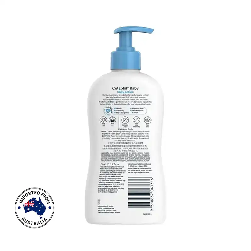Cetaphil Baby Daily Lotion with Shea Butter 400ml 2