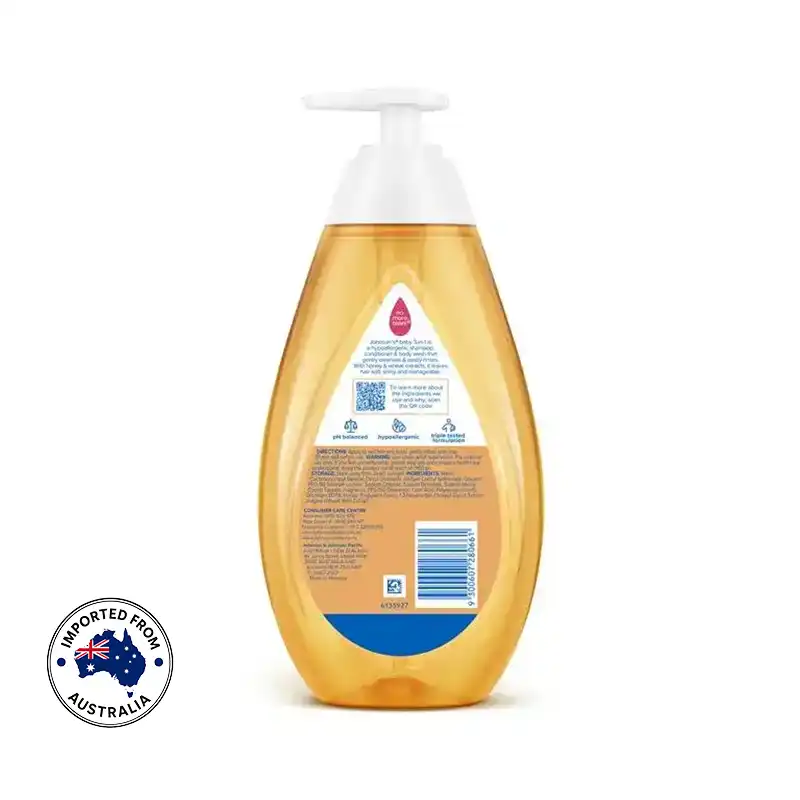 Johnson-s Baby 3 in 1 Gentle Tear-Free Shampoo, Conditioner & Wash 500ml 2